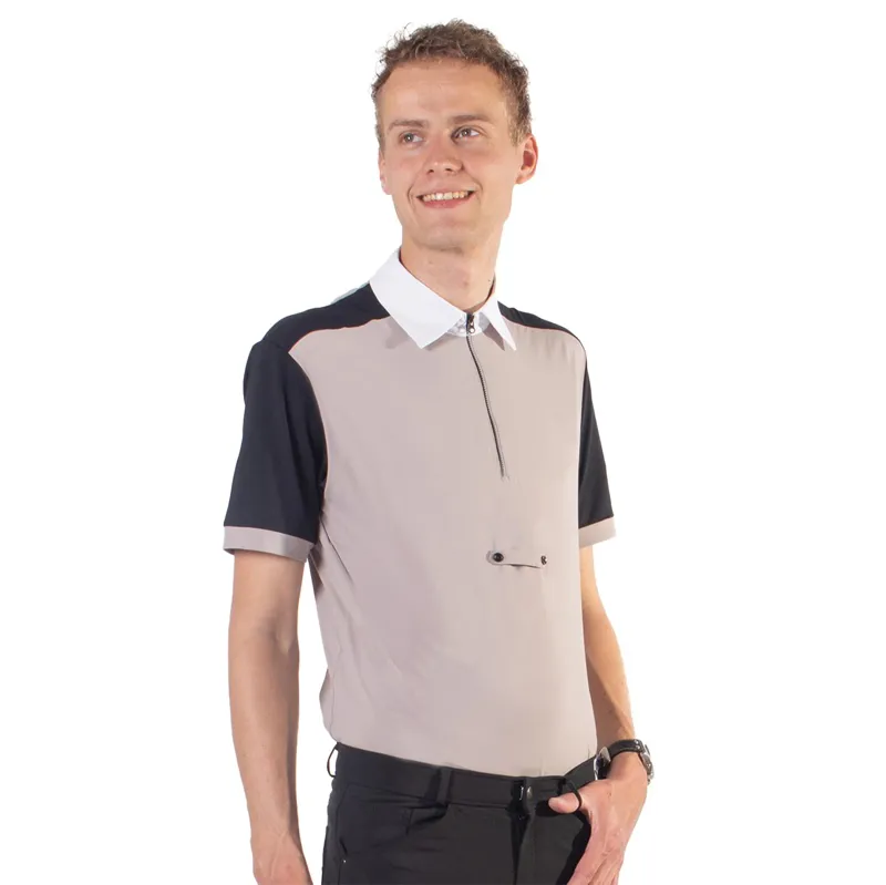 QHP Kyle Men's Show Shirt - Beige