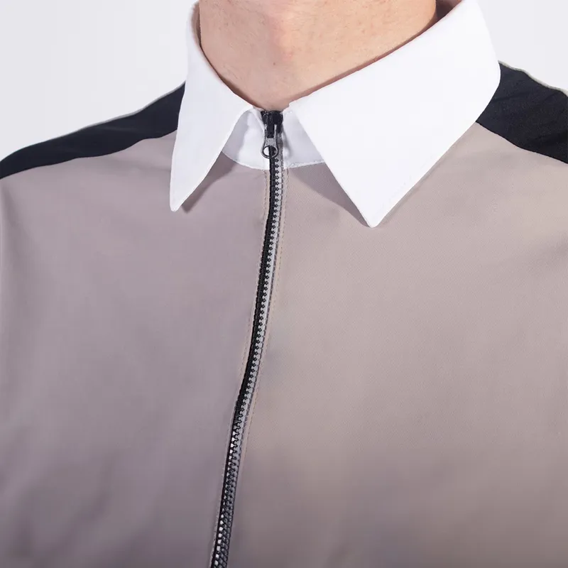 QHP Kyle Men's Show Shirt - Beige-4