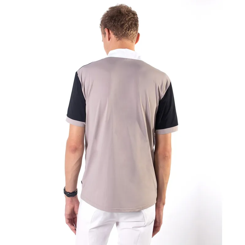 QHP Kyle Men's Show Shirt - Beige-2