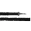 QHP Liberta Leather Rope Reins - Black