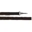 QHP Liberta Leather Rope Reins - Brown