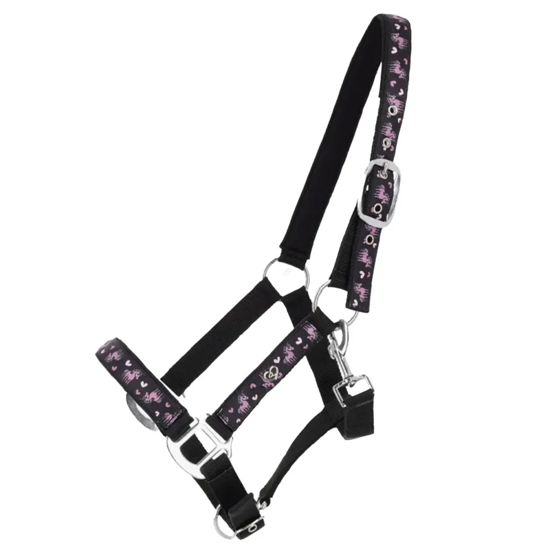 QHP Lize Halter - Black/Violet