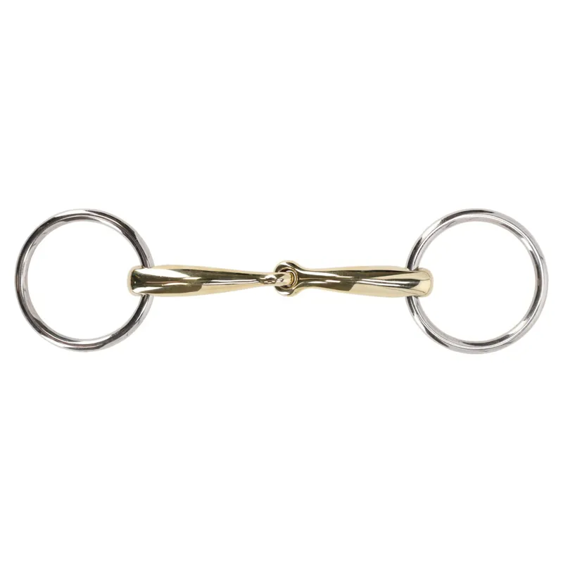 QHP Anatomical Loose Ring Single Jointed Bit - Argentane