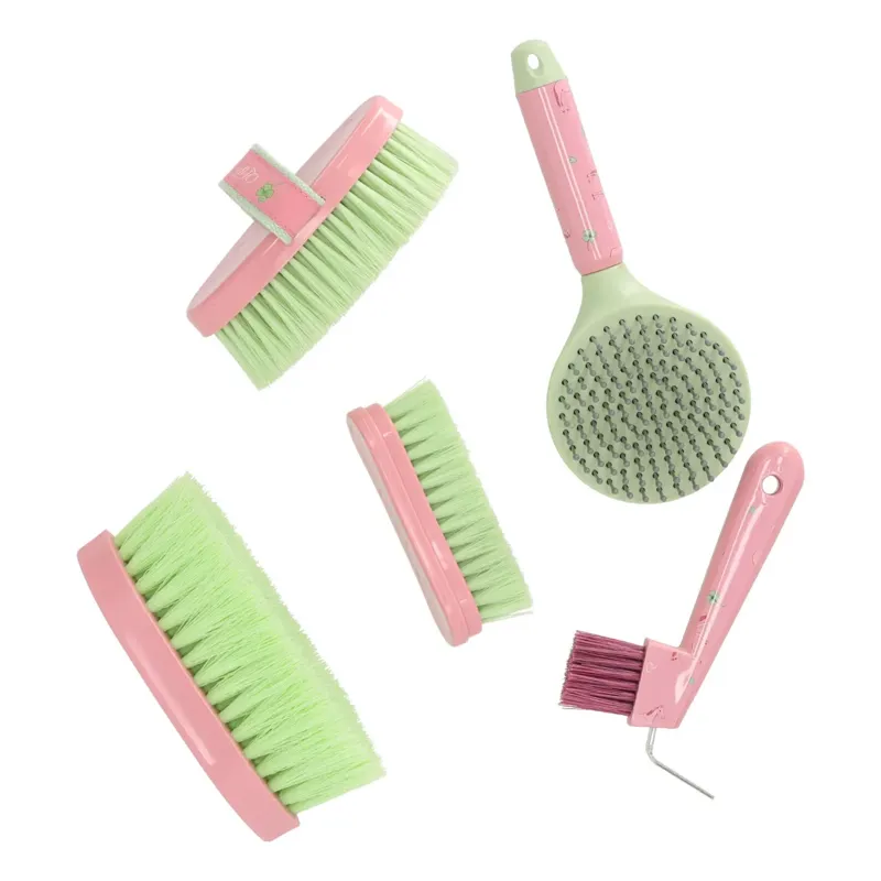 QHP Lucky Start Grooming Set - Soft Pink-2