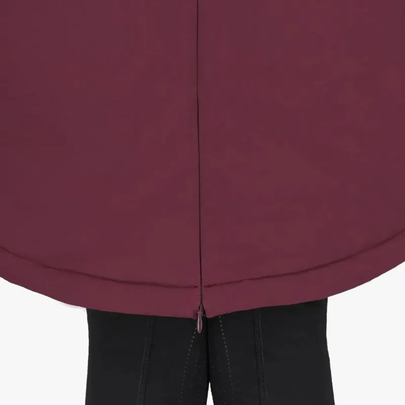 QHP Maelynn Junior Girls Winter Jacket - Wine Red-9