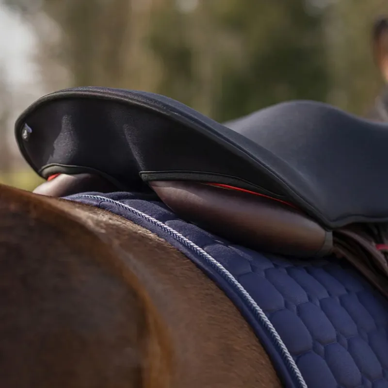 QHP Memory Foam Saddle Seat Cover - Black-3