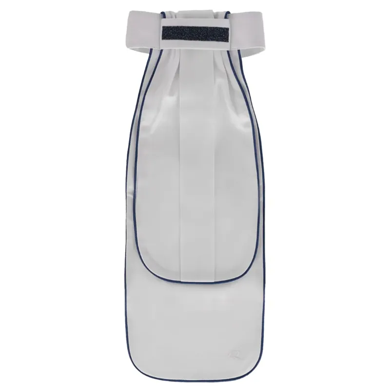 QHP Miyah Stock Tie - White/Navy