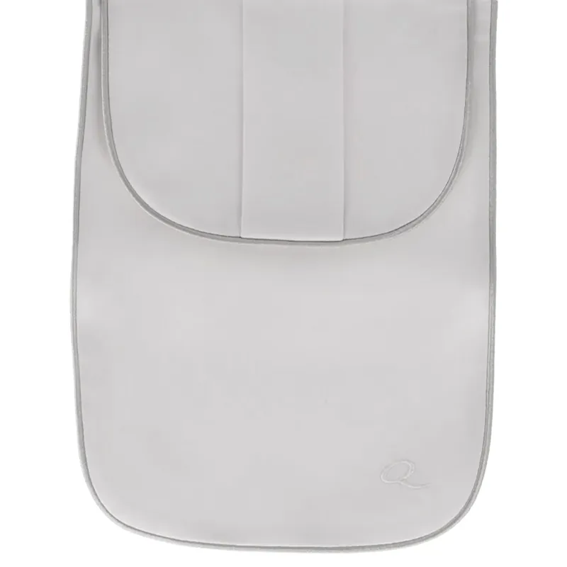 QHP Miyah Stock Tie - White/Silver-2