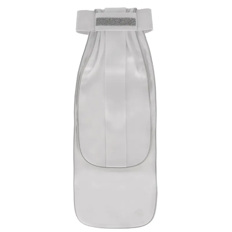 QHP Miyah Stock Tie - White/Silver