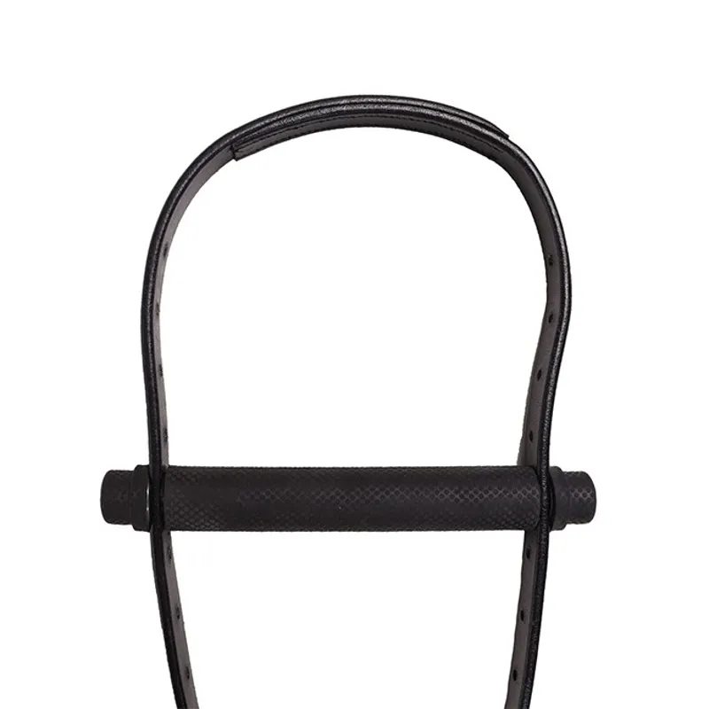 QHP One Hand Leather Reins - Black-2