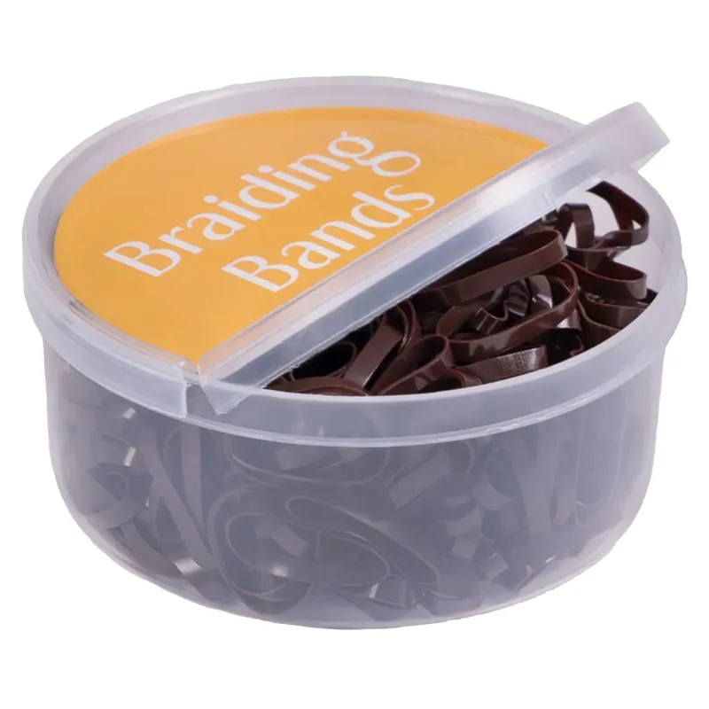 QHP Braiding Bands in Box - Brown