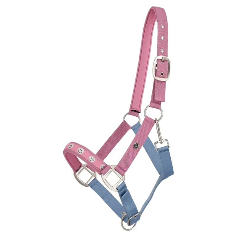 QHP Rosalynn Halter-Pink/Blue