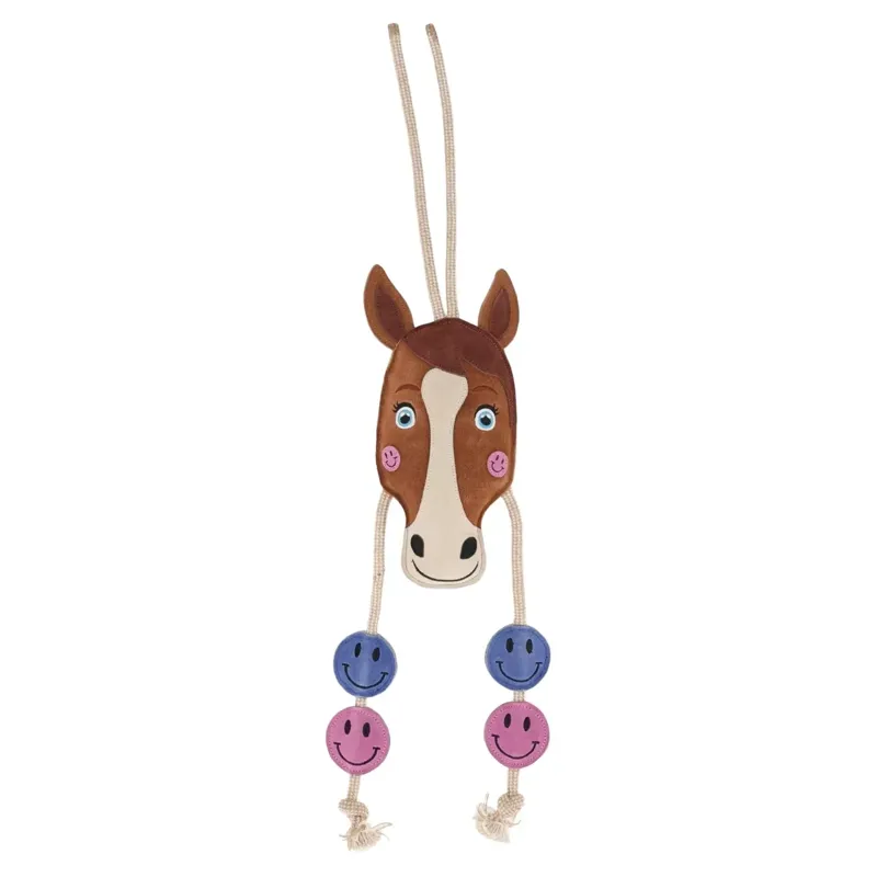 QHP Rosalynn Horse Toy - Pink/Blue