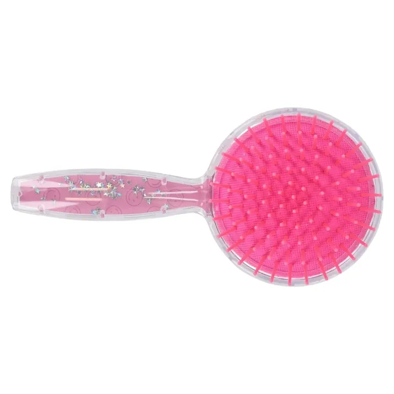 QHP Rosalynn Mane and Tail Brush - Cheery Pink-1