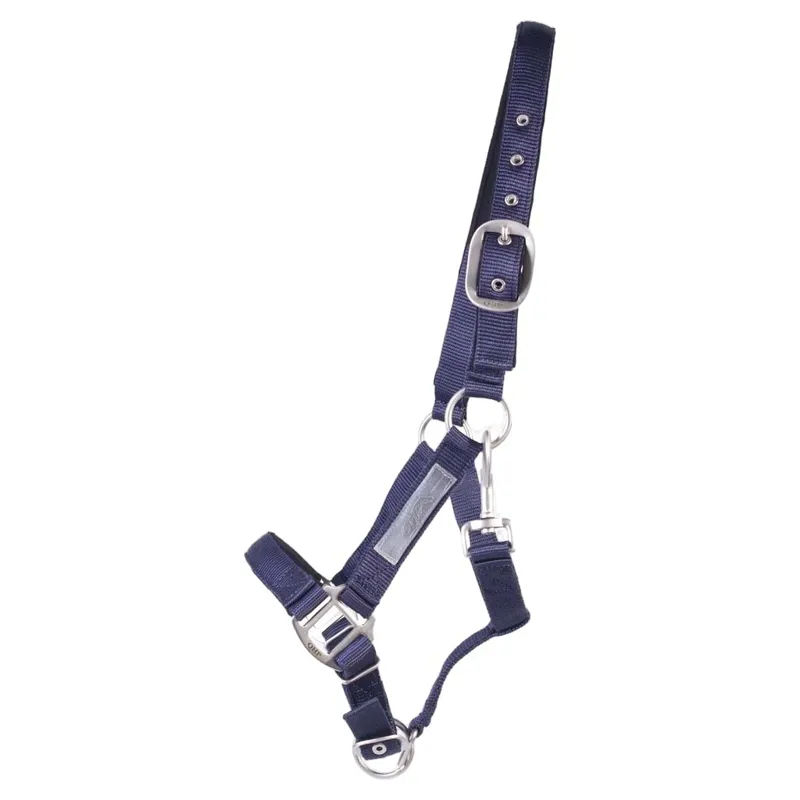 QHP Safety Lined Halter - Blue
