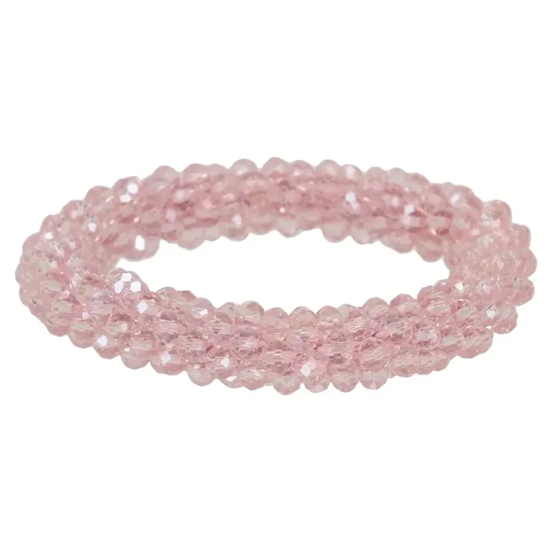 QHP Shine Hair Scrunchie - Pink