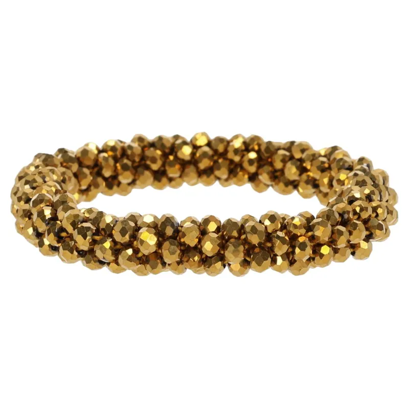 QHP Shine Hair Scrunchie - Copper