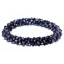 QHP Shine Hair Scrunchie - Navy