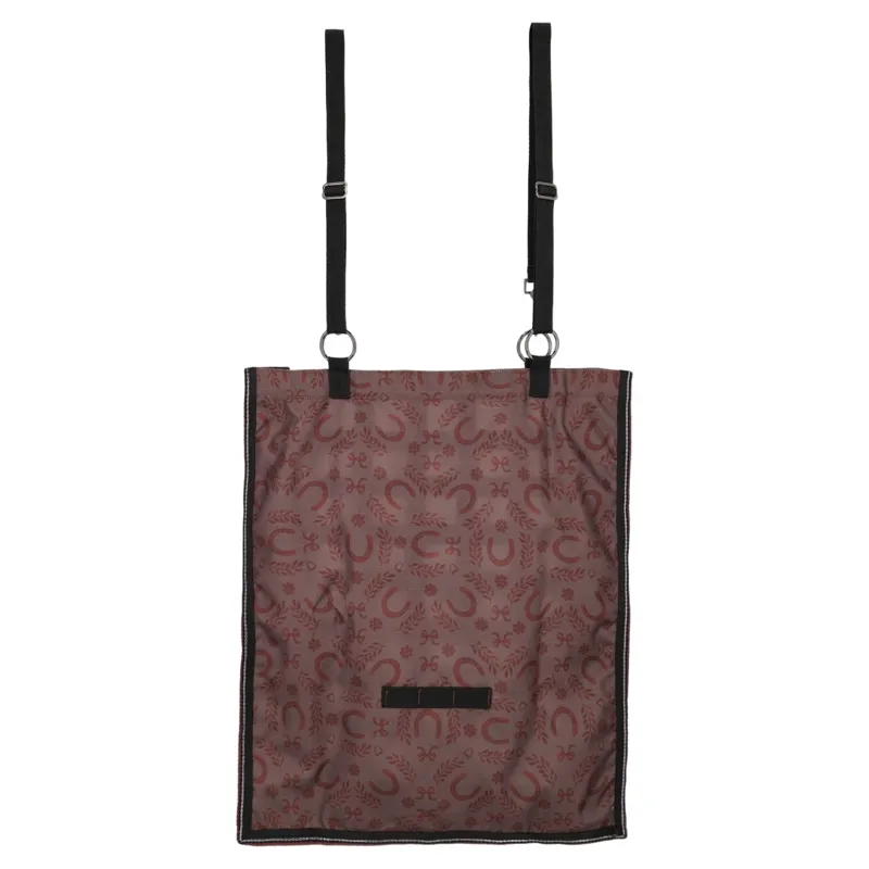 QHP Collection Slow-Feed Hay Bag - Whispering Woods-1