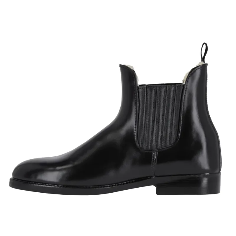 QHP Thermo Junior Paddock Boots - Black-2