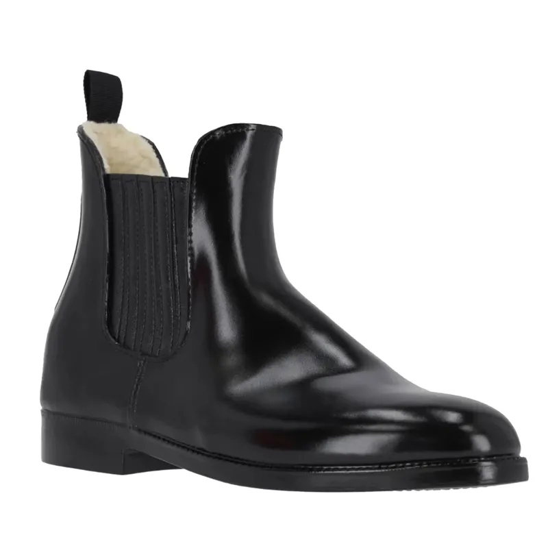 QHP Thermo Junior Paddock Boots - Black