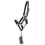 QHP Turnout Collection Halter and Lead Rope Set - Grey Reflective