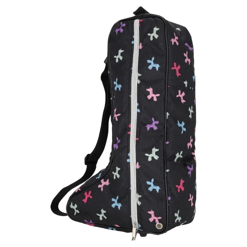 QHP Isalyn Riding Boot Bag - Unicorn Dream-3