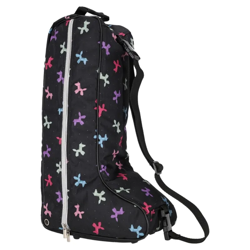 QHP Isalyn Riding Boot Bag - Unicorn Dream