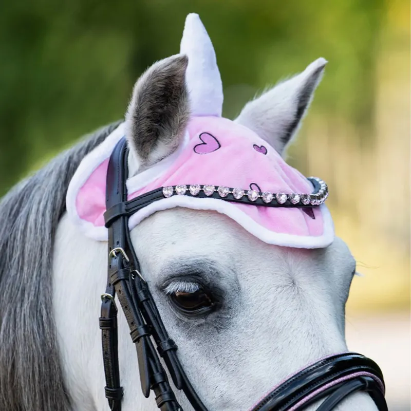 QHP Unicorn Fly Bonnet - Pink-3