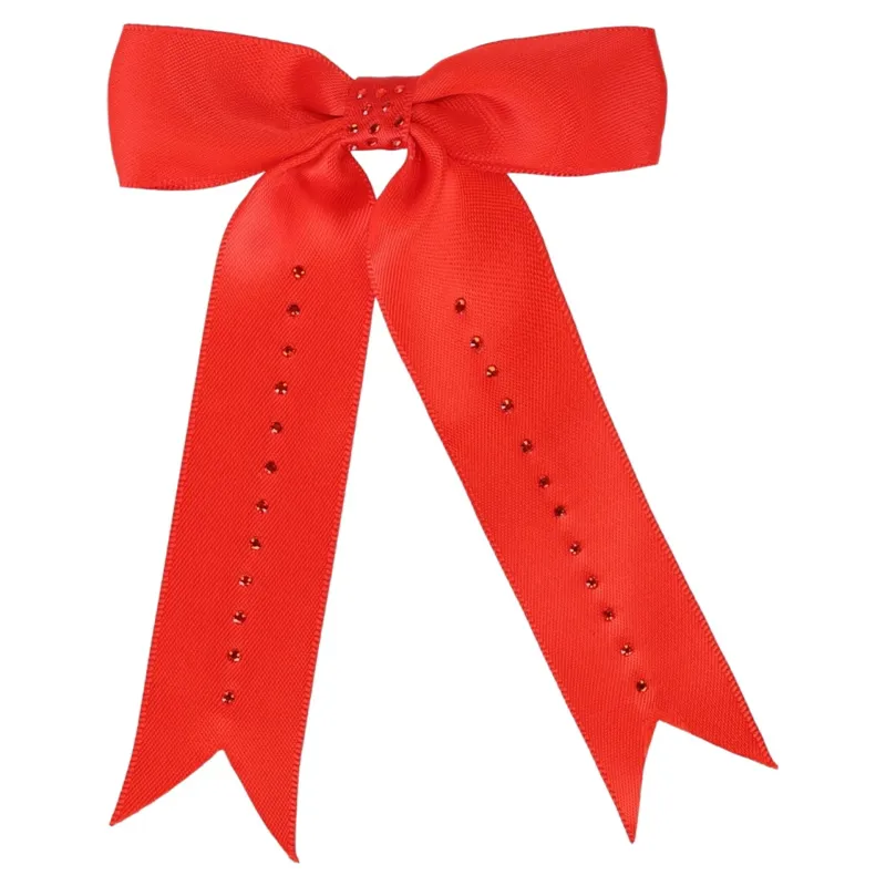 QHP Shimmer Kicking Ribbon - Red
