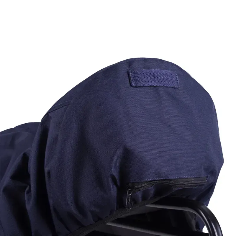 QHP Turnout Extra Saddle Cover - Navy-8