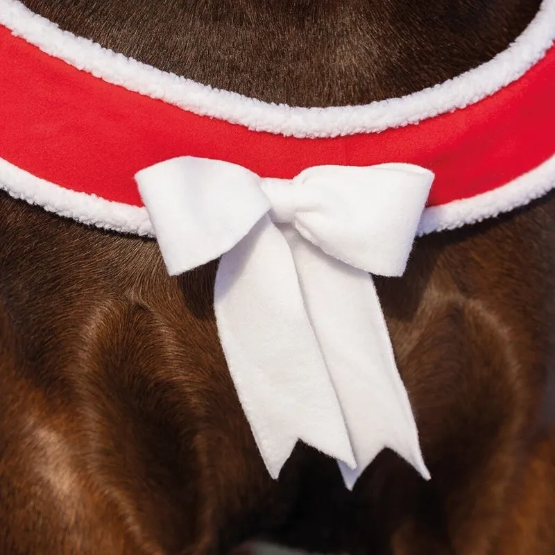 QHP Christmas Breast Strap - Red-2