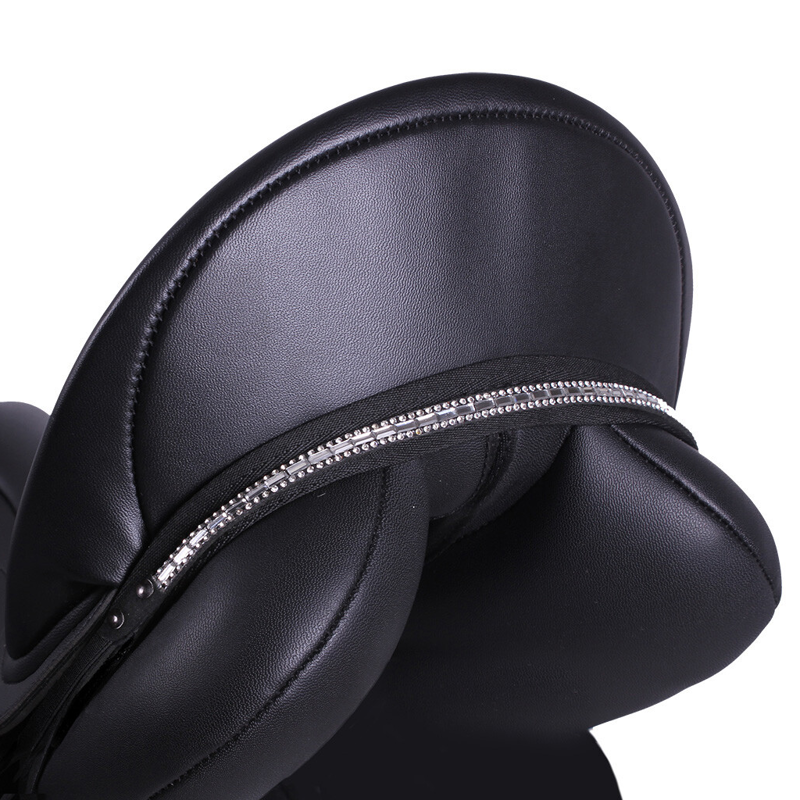 QHP Britney Saddle Jewel - Black/Silver-1