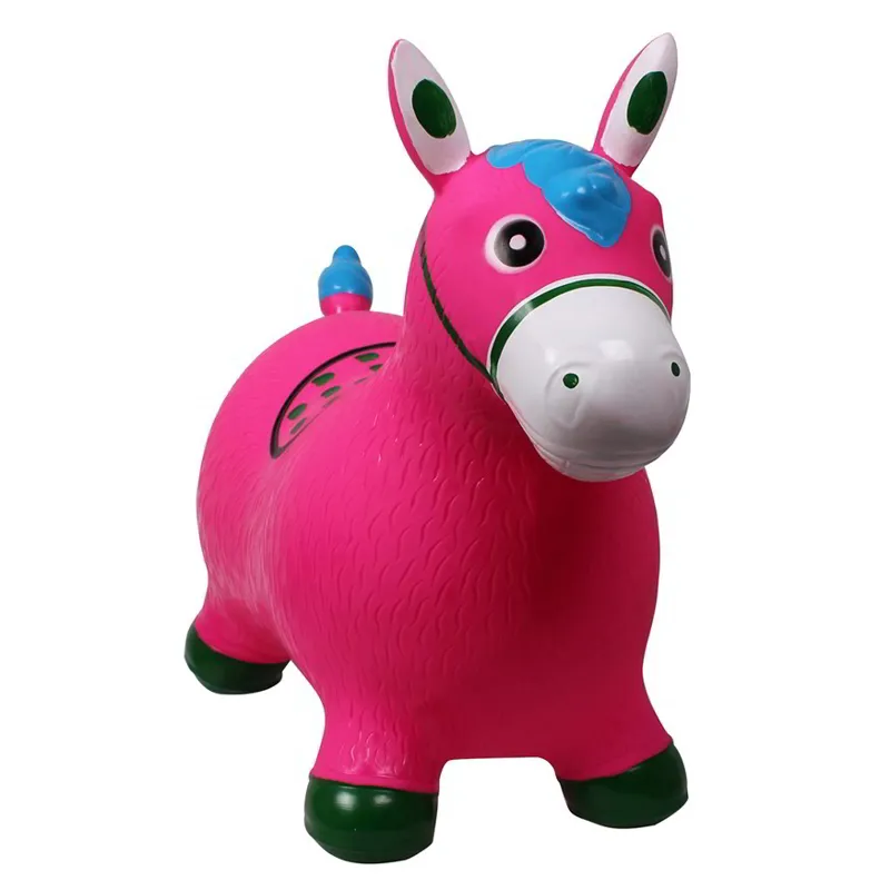 QHP Jumpy Horse Space Hopper - Pink-1