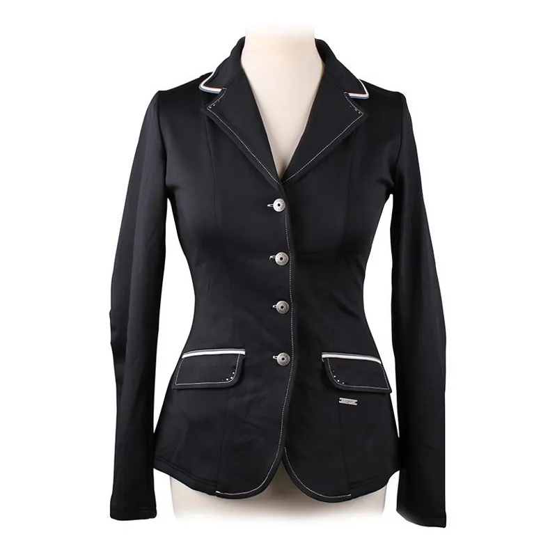 QHP Coco Junior Show Coat - Midnight-1