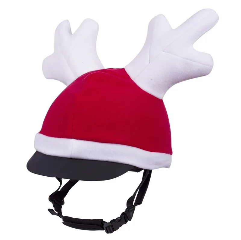 QHP Reindeer Antlers Helmet Cover