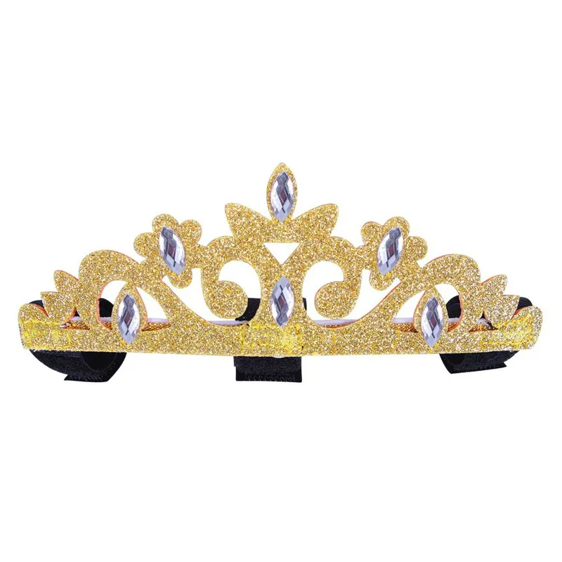 QHP Horse Crown for Bridle - Gold-1