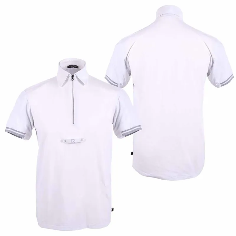 QHP Mark Mens Show Shirt - White