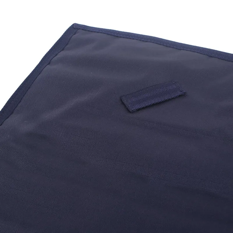 QHP 0g Waterproof Turnout Belly Flap - Dark Blue-1