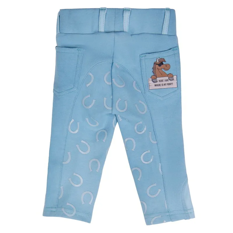 QHP Bobby Full Grip Baby/Toddler Breeches - Baby Blue-1