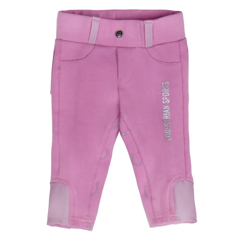 QHP Bobby Full Grip Baby/Toddler Breeches - Desert Rose