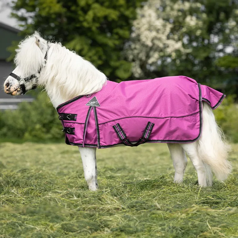 QHP Falabella 0g Turnout Blanket - Festival-1