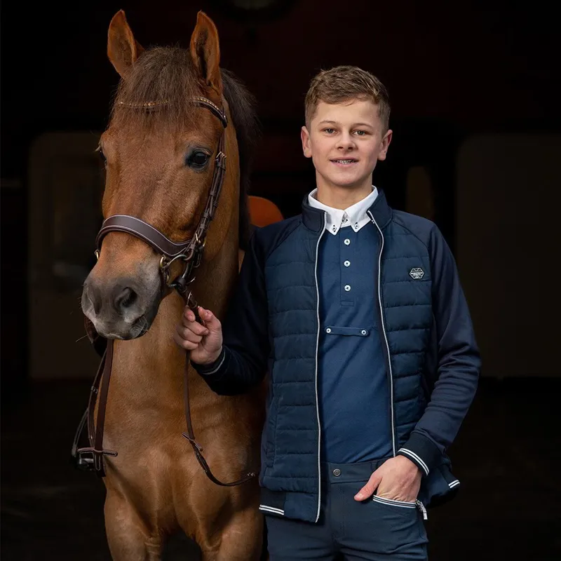 QHP Jax Junior Boys Jacket - Navy - 16yrs-1