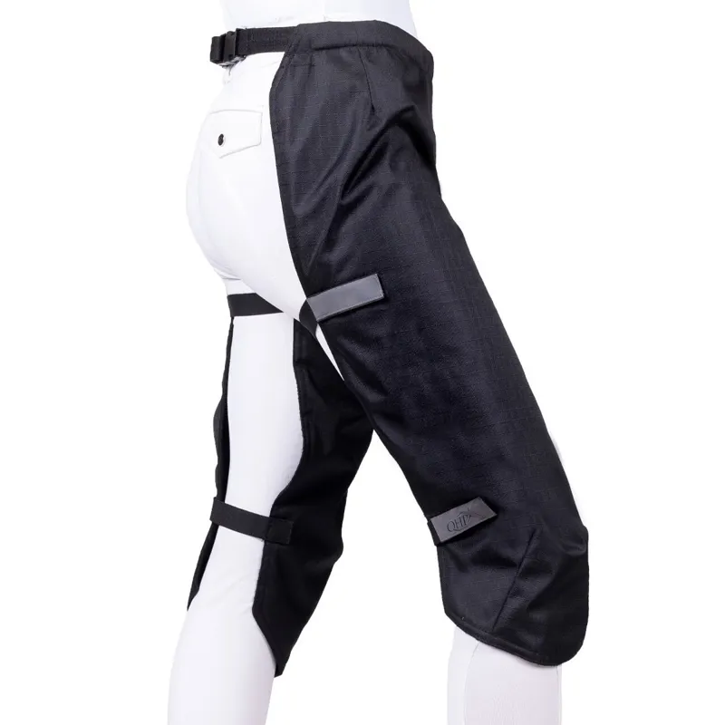 QHP Waterproof Fleece Lined Leg Protection Cover - Black