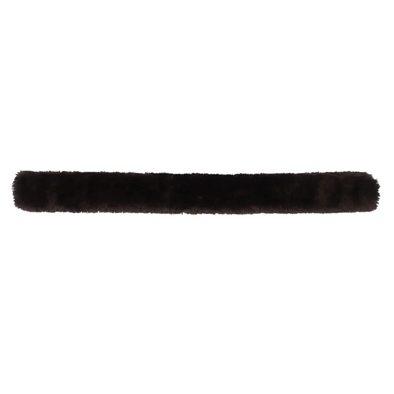 QHP Faux Fur Martingale Cover - Brown