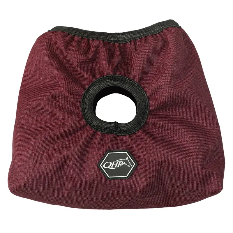 QHP Stirrup Covers - Burgundy