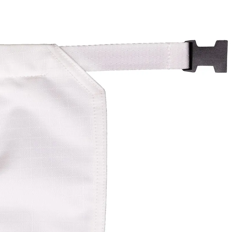 QHP Waterproof Fleece Lined Leg Protection Cover - White-1