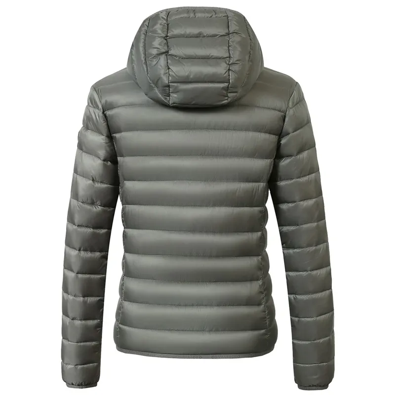Covalliero Women's Quilted Jacket - Steel Gray-1