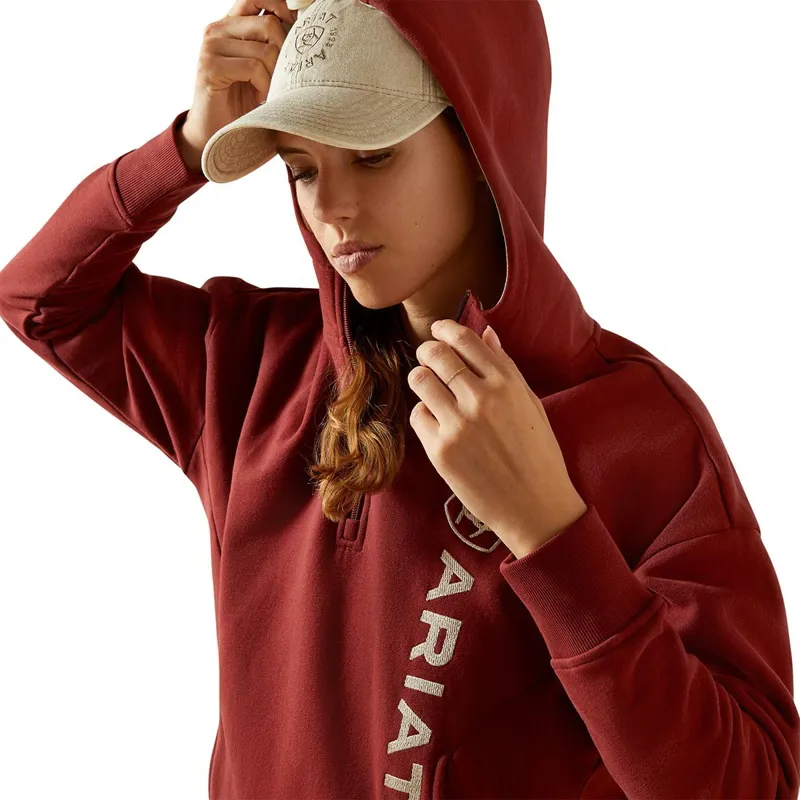 Ariat Rabere Women's Hoodie - Madder Brown-3