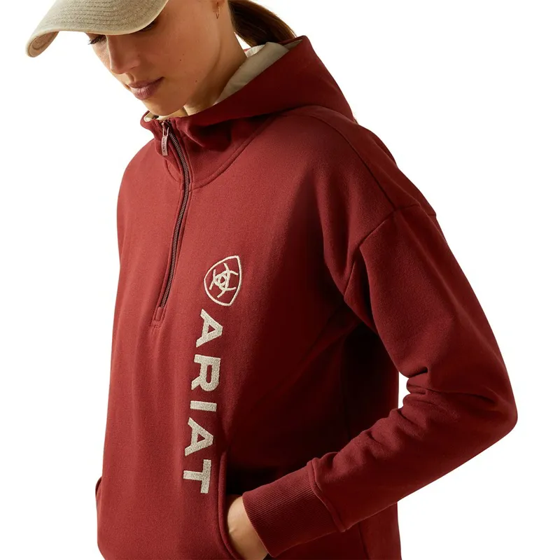 Ariat Rabere Women's Hoodie - Madder Brown-2
